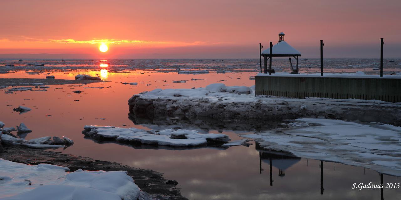 Auberge De La Rive De Charlevoix - Auberge De Jeunesse Familiale Pour Voyageurs De Tous Ages Saint-Joseph-de-la-Rive المظهر الخارجي الصورة